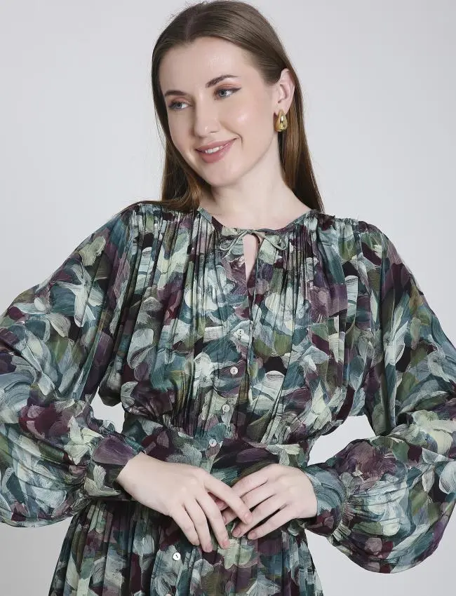 Printed dress