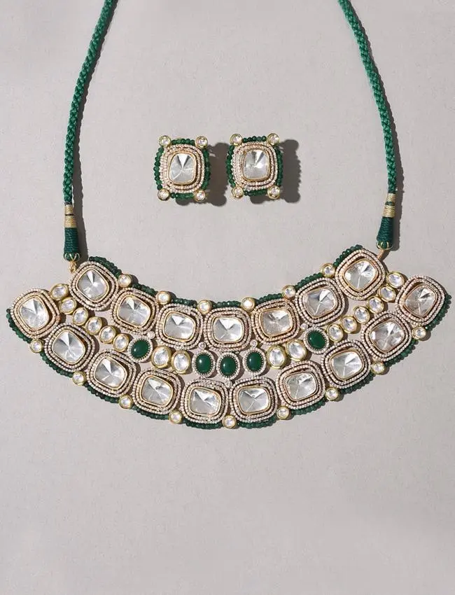 Polki Bridal Choker Set