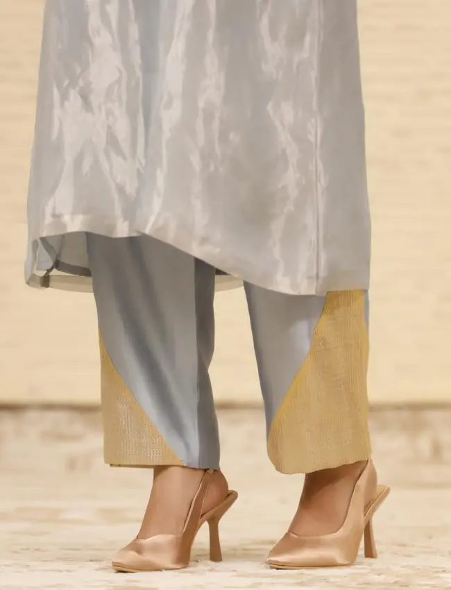 eeda_Chamak_Blue KURTA SET