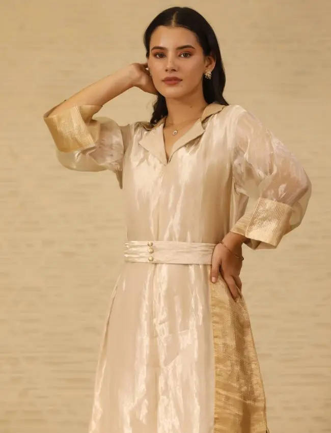 eeda_Chamak_Ivory Dress