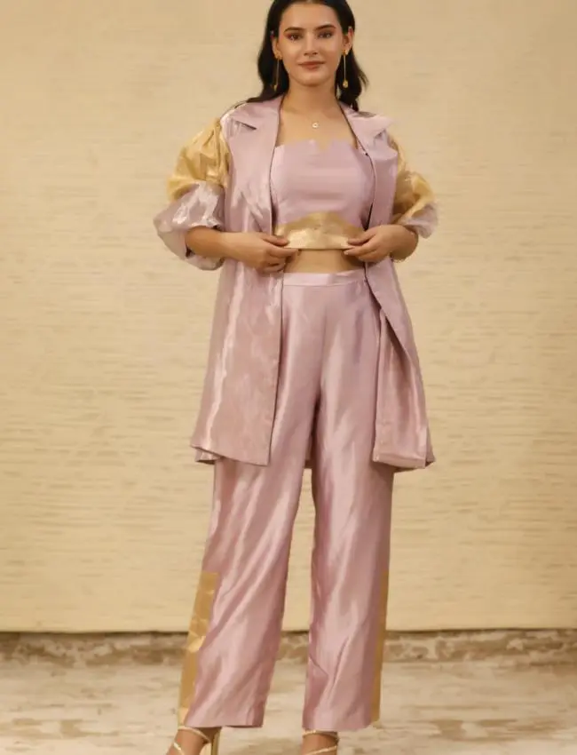 eeda_Chamak_Lilac 3pc Set