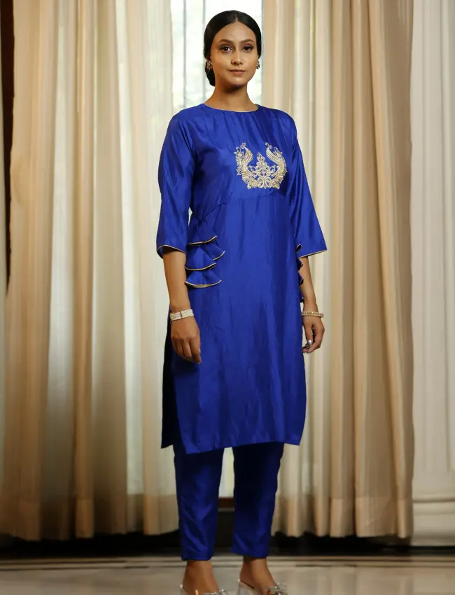 Eeda_Noor_Blue_Dori_KurtaSet_M