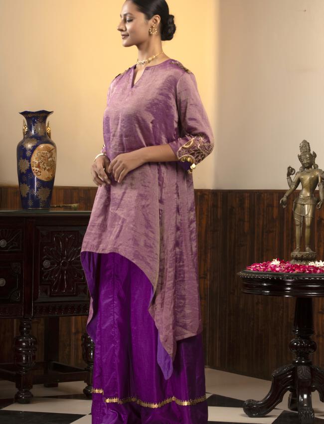 eeda_Parv_Purple_KurtaSet