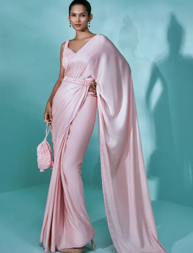 Deep Sheen Saree