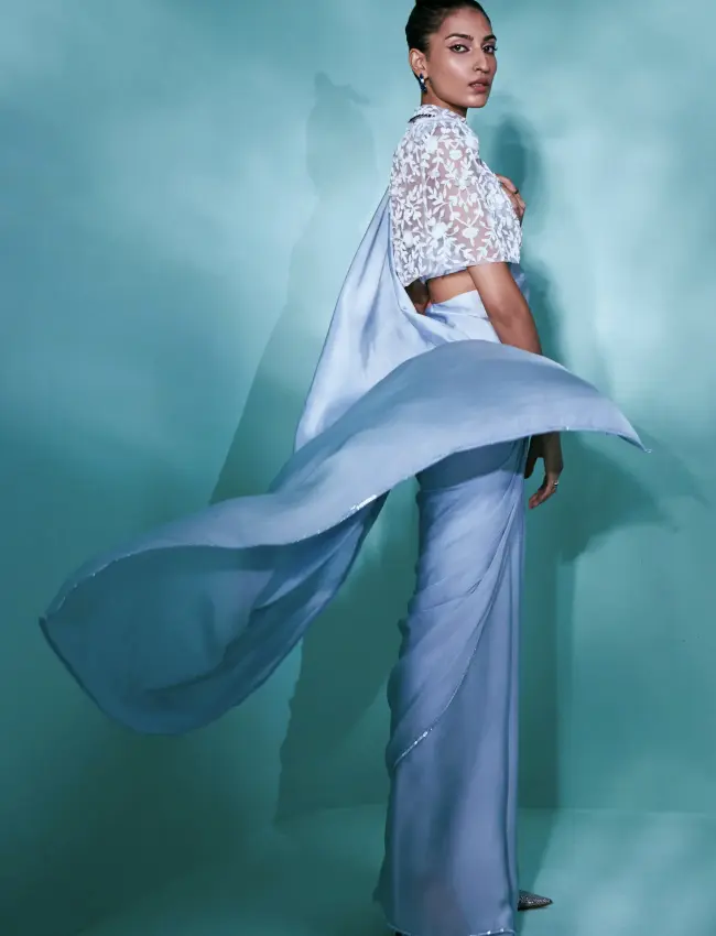 The Fern Saree