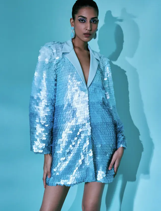 The Stardust Blazer Dress