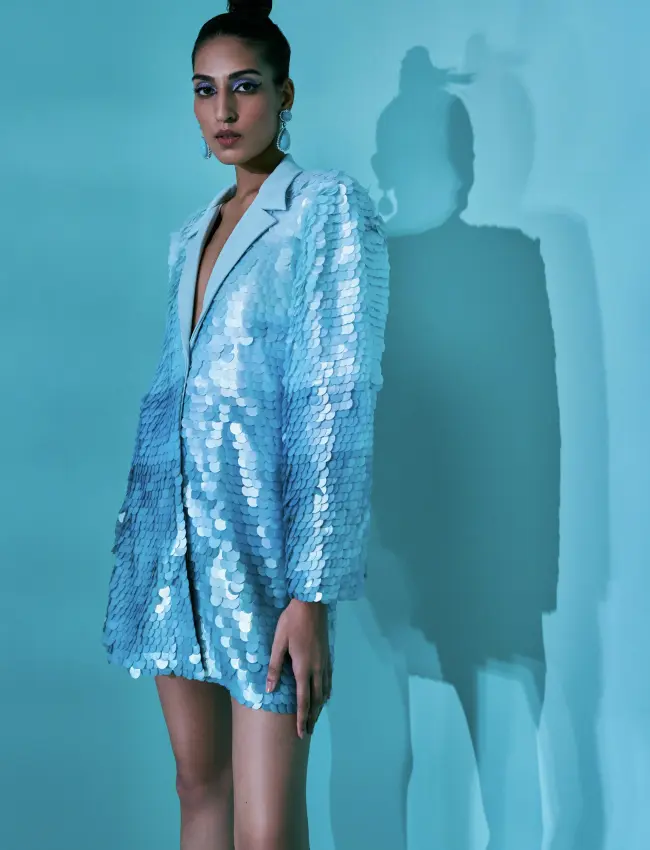 The Stardust Blazer Dress