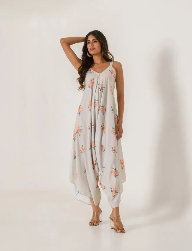 Pista Green Palazzo Jumpsuit