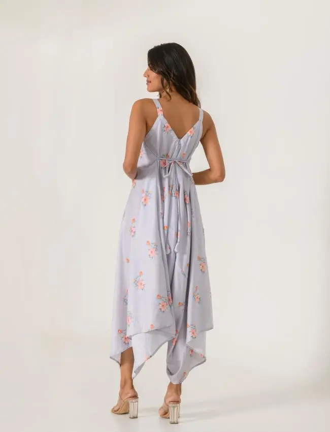 Slate Grey Palazzo Jumpsuit