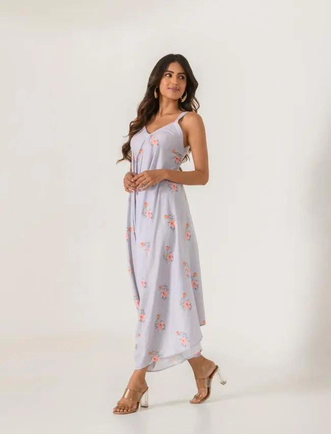 Slate Grey Palazzo Jumpsuit