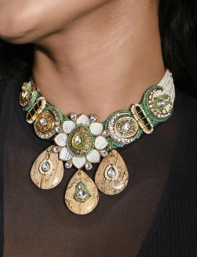 Resplendent Multicolor Necklace JBRMR24NK39