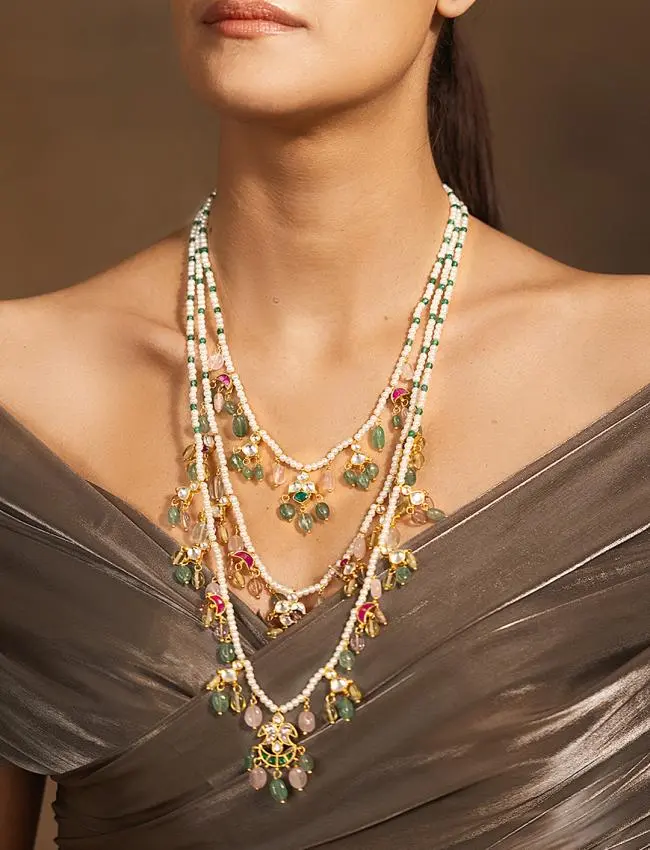 Regal Multi Colour Necklace