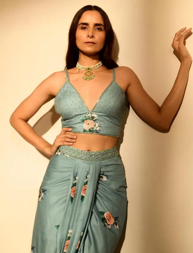 Dusty Teal Lungi Set