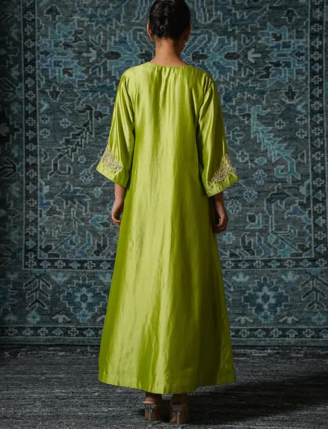 eeda_Noor Green Dress_M