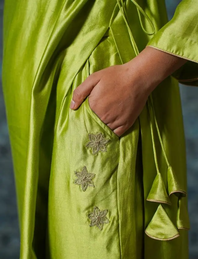 eeda_Noor Green KURTA SET_M