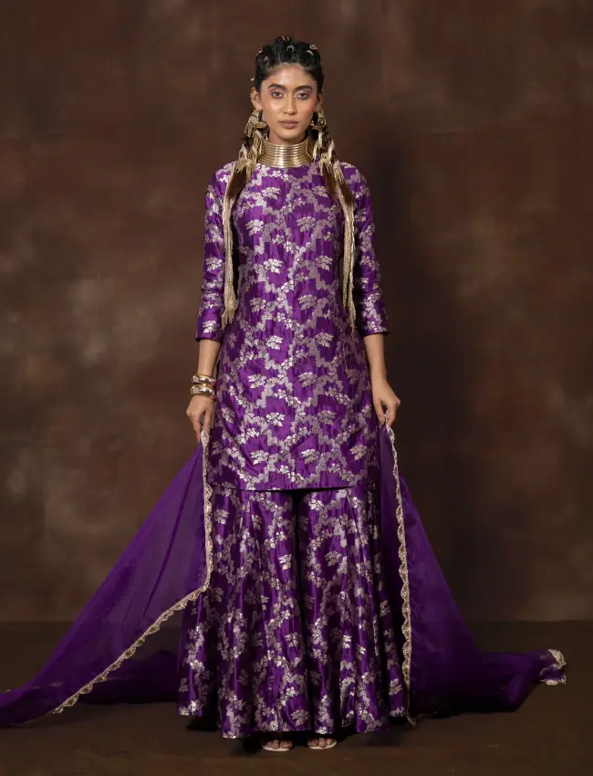 KURTA SHARARA SET VPS-BM-532