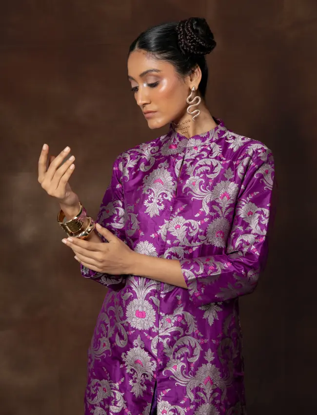 Banarasi Kurta set VPS-BM-522