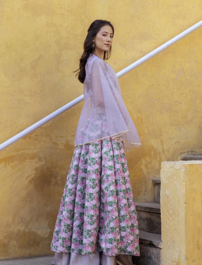 Mocha Brown Lehenga