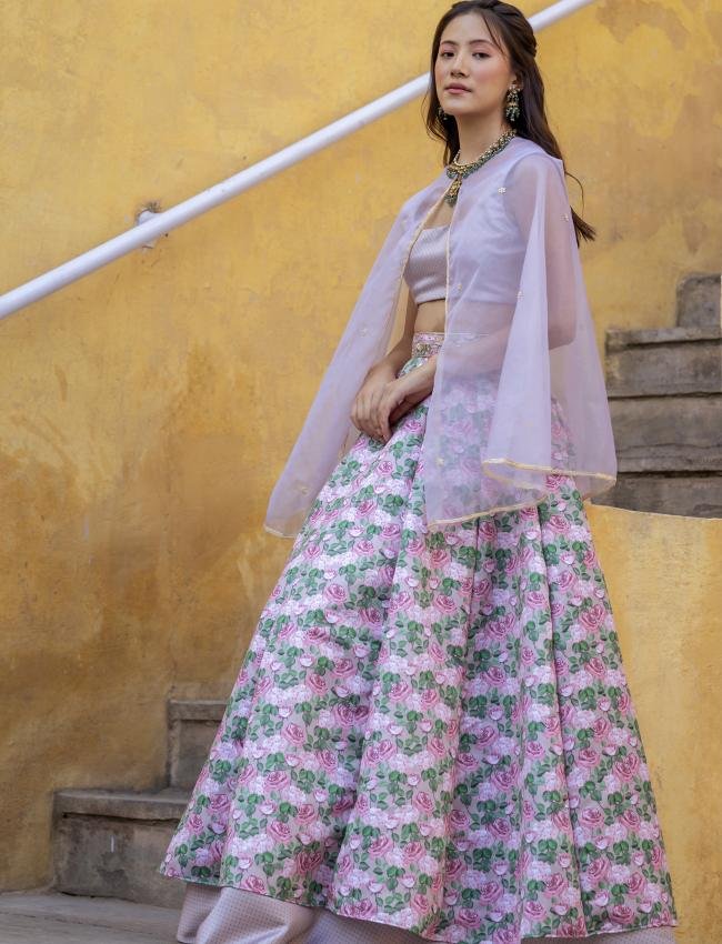 Mocha Brown Lehenga