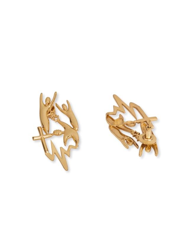 LA CROIX EARRINGS(GOLD PLATED)