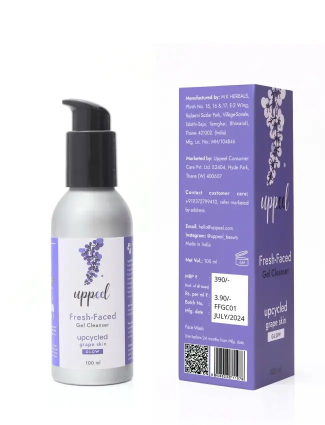 Fresh-Faced Gel Cleanser  with Upcycled Grape - 100 ml