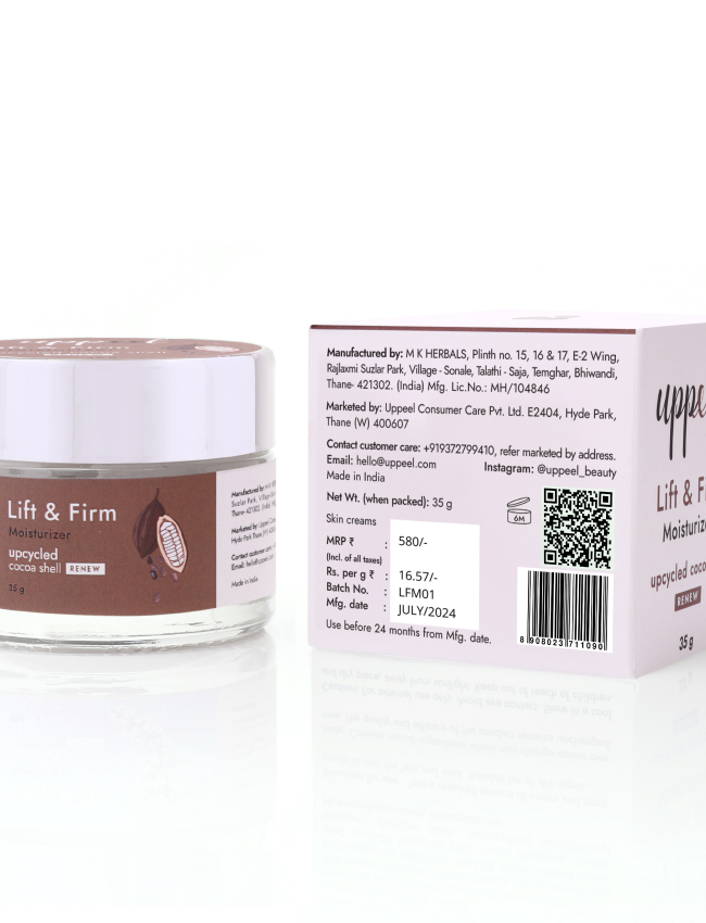 Lift & Firm Moisturizer with Upcycled Cocoa - 35g