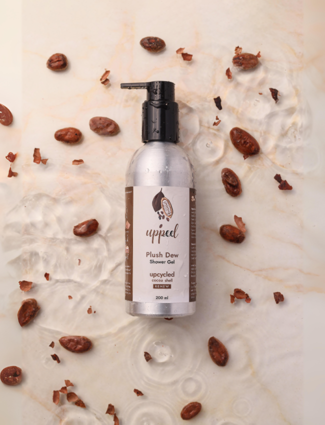 Plush Dew Shower Gel with Upcycled Cocoa - 200 ml