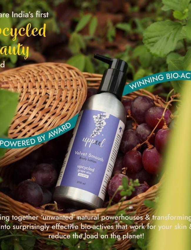 Velvet Smooth Body Lotion with Upcycled Grape - 200 ml