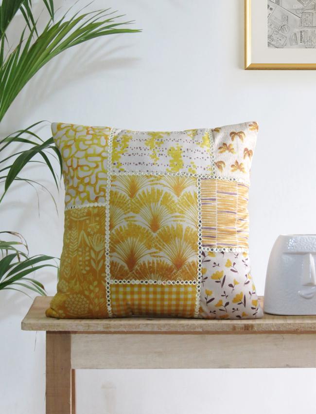 Mirror work Multicolor cushion covers set of 5