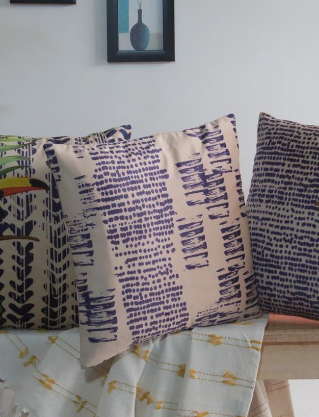 Tie-dye inspired cushion cover Set of 3