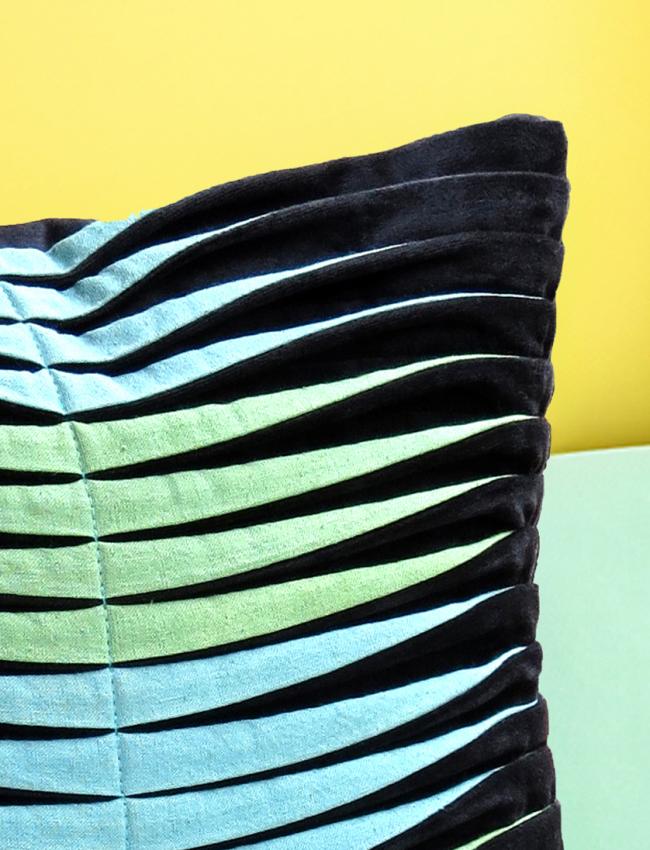 Cushion Cover Collection Crafted With Intricate Fabric Manipulation Techniques 16x16 Inches